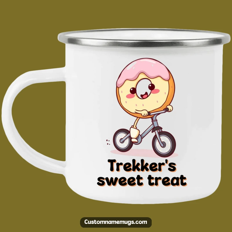 Funny Donut Adventure Mug - Humorous Ride for Campers and Treat Lovers