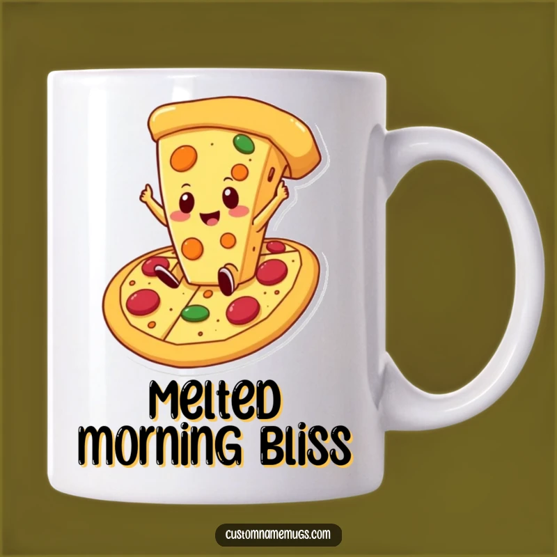 Funny Cheese Pizza Fall Mug: Hilarious Foodie Gift for Lovers of Cheese and Comedy