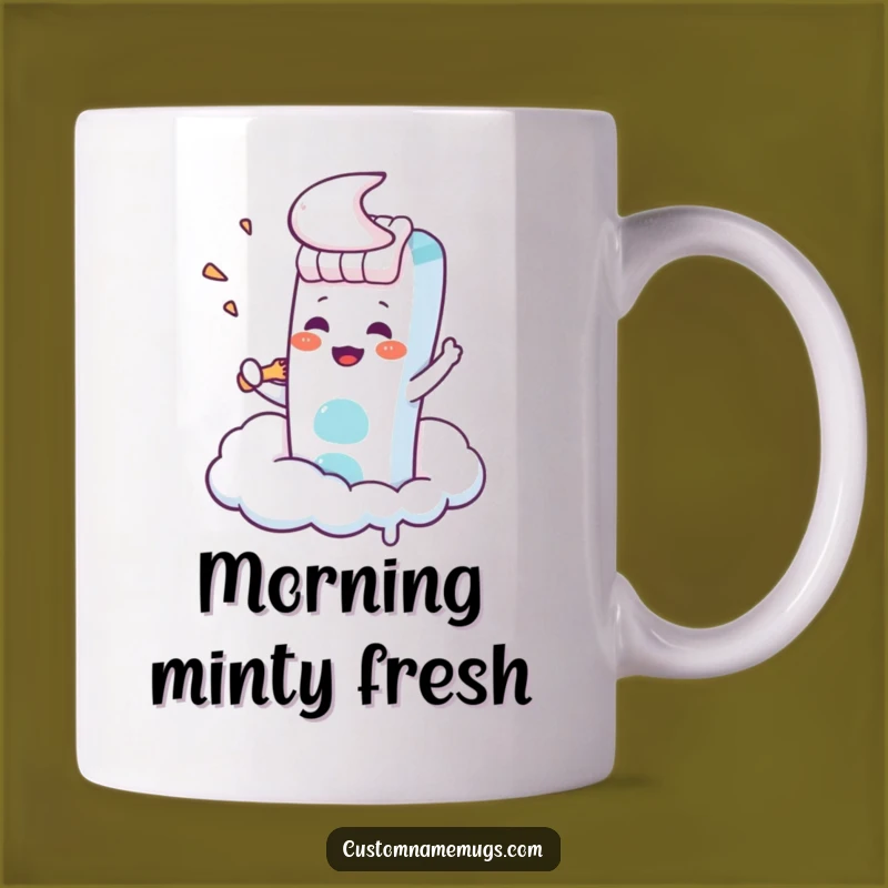 Funny Kawaii Toothbrush Cloud Mug: A Hilarious Gift for Impossible Tasks