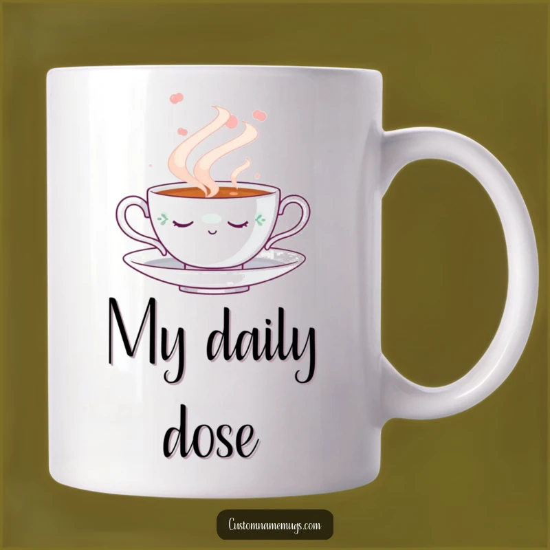 Funny Napping Teacup Mug: Dreamy Steam Escape, Perfect Relaxing Gift