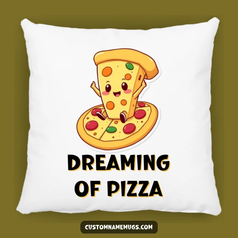 Funny Cheese Pizza Pillow: Comfy & Hilarious Decor, Perfect Quirky Gift for Pizza Fans