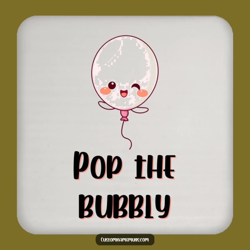 Funny Kawaii Balloon Popping Coaster: Hilarious Protection for Surfaces