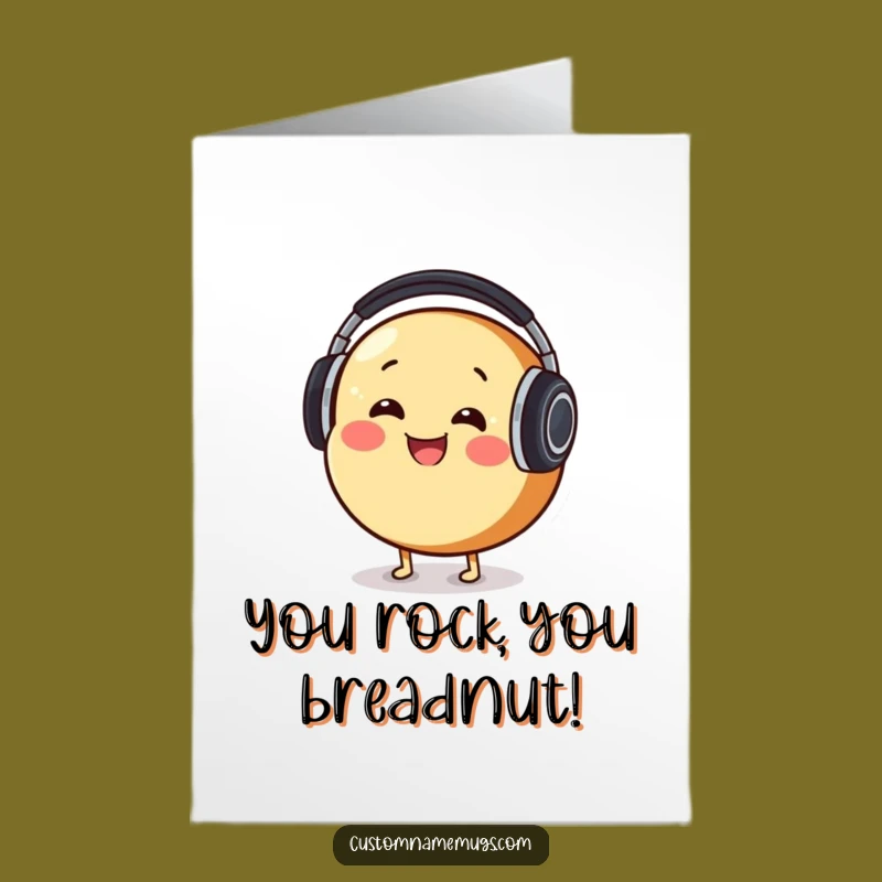 Free Printable DJ Bread Congrats Card - Fun Downloadable Gift for Celebrating Wins