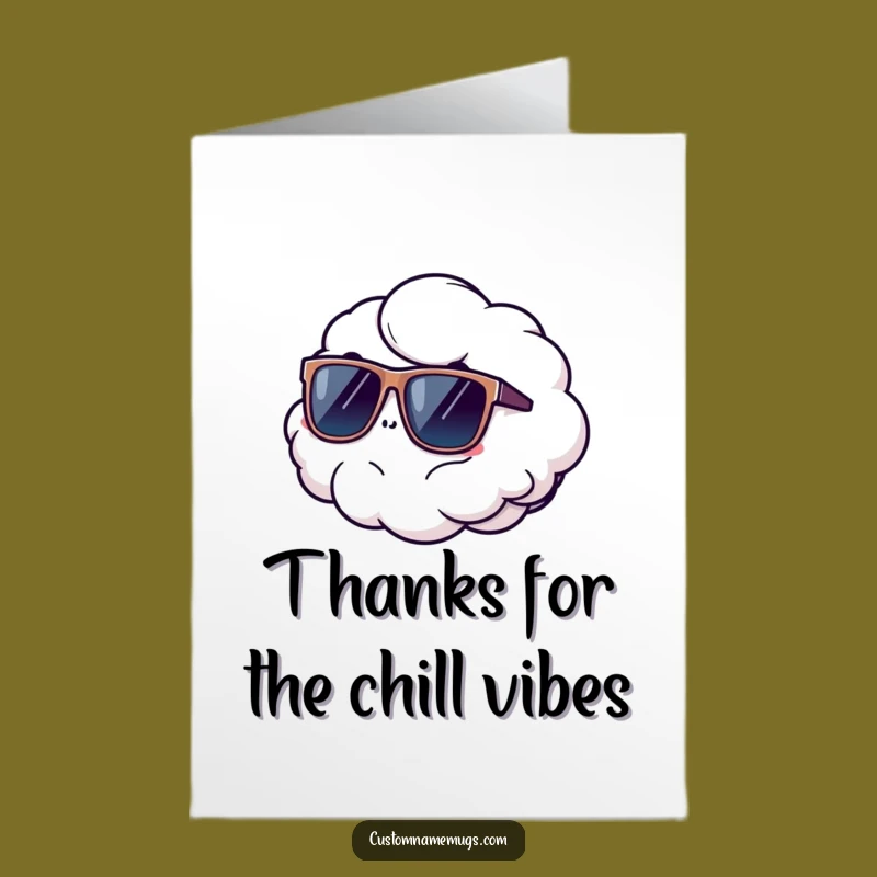 Free Printable Thank You Card: Cloud's Cool Thanks, Funny Downloadable Gift for Blowing Away Support