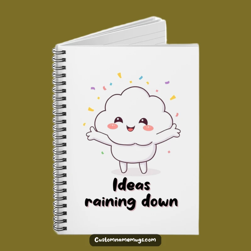 Funny Cloud Confetti Notebook: Celebration Journal - Hilarious Gift!
