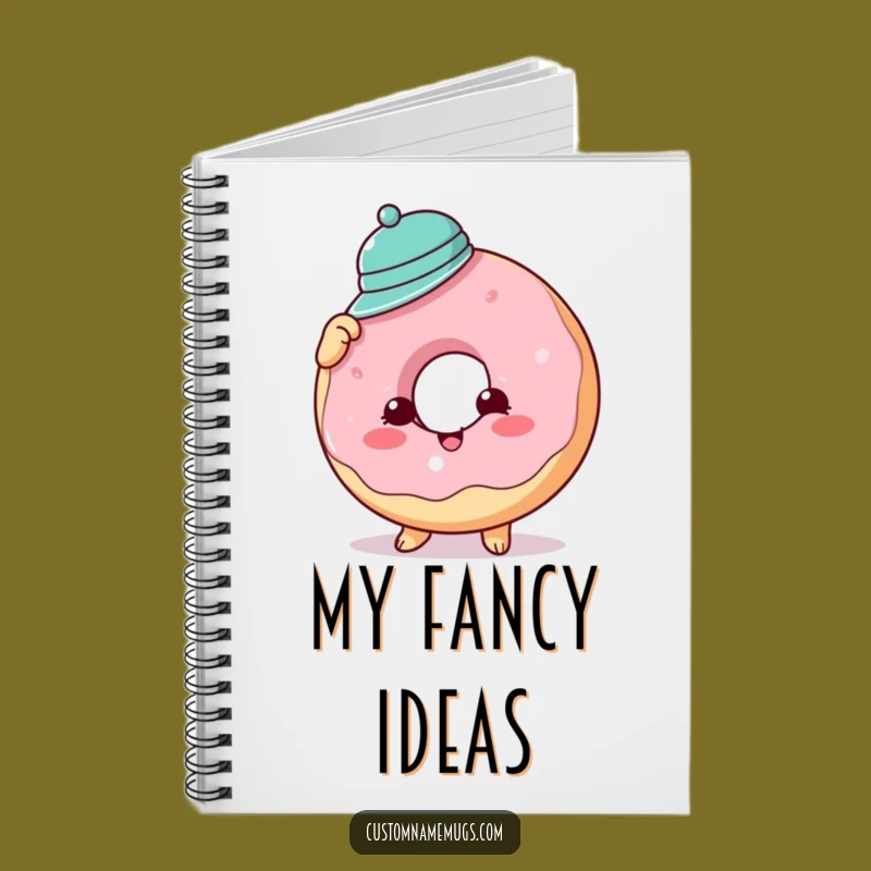 Funny Donut Hat Notebook: Jot Down Ideas with This Hilarious & Sweet Gift