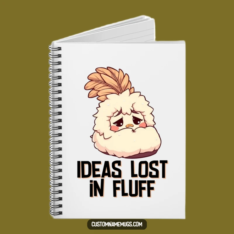 Funny Slipper Notebook: Jot Down Confused Thoughts, Perfect Funny Gift Journal
