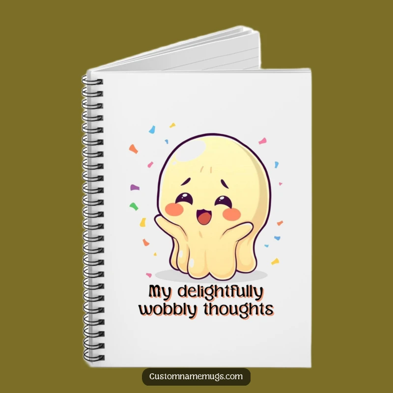 Funny Wobbly Jelly Notebook: Jot Joyful Notes, Perfect Celebration Funny Gift